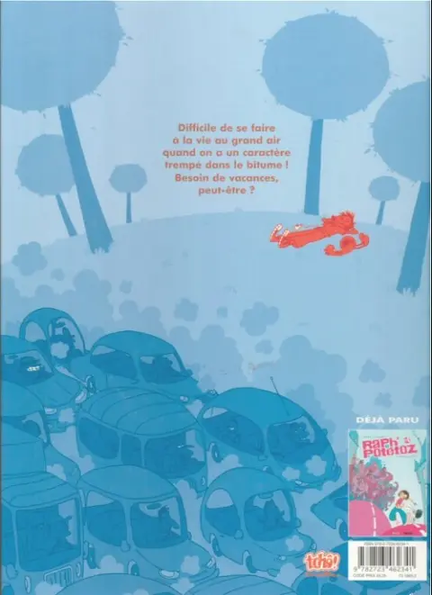 Verso de l'album Raph' et Potétoz Tome 2 En plein dans l'zen...