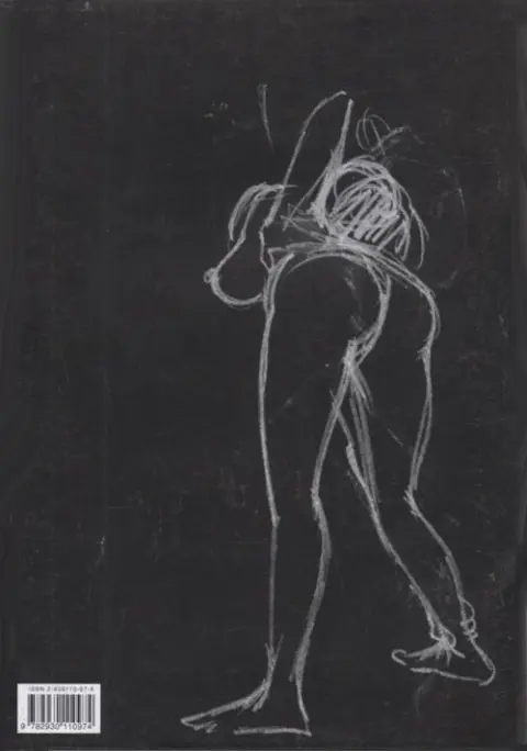Verso de l'album Croquis (*)