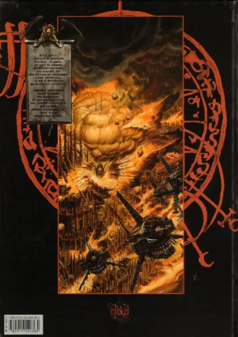Verso de l'album Requiem Chevalier Vampire Tome 10 Bain de sang
