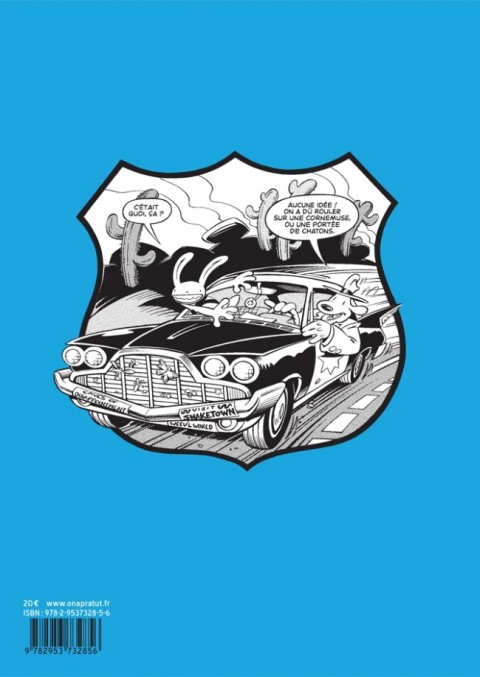Verso de l'album Sam & Max Police Freelance