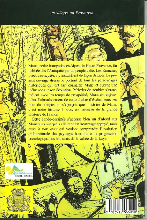 Verso de l'album Si Mane m'était conté...