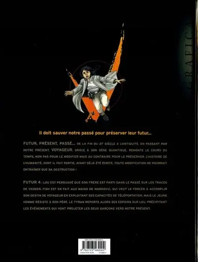 Verso de l'album Voyageur Tome 4 Futur 4