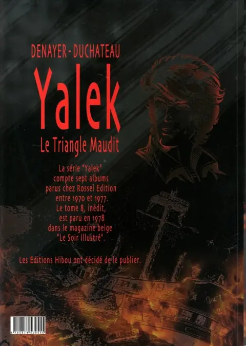 Verso de l'album Yalek Tome 8 Le triangle maudit