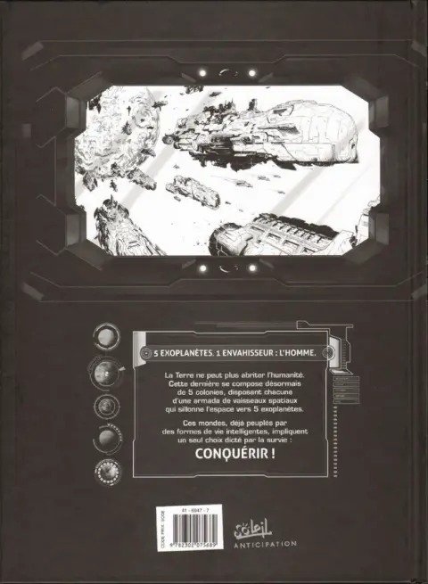 Verso de l'album Conquêtes Tome 2 Deluvenn