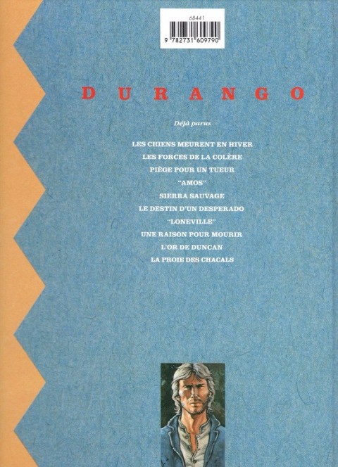 Verso de l'album Durango Tome 9 L'or de Duncan