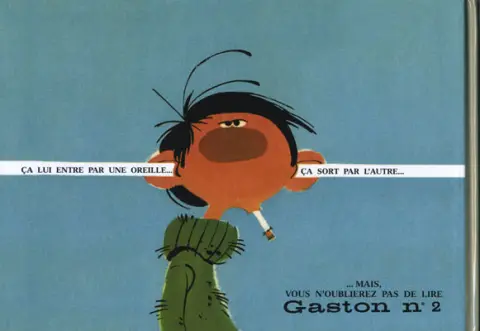 Verso de l'album Gaston Tome 1 Gare aux gaffes