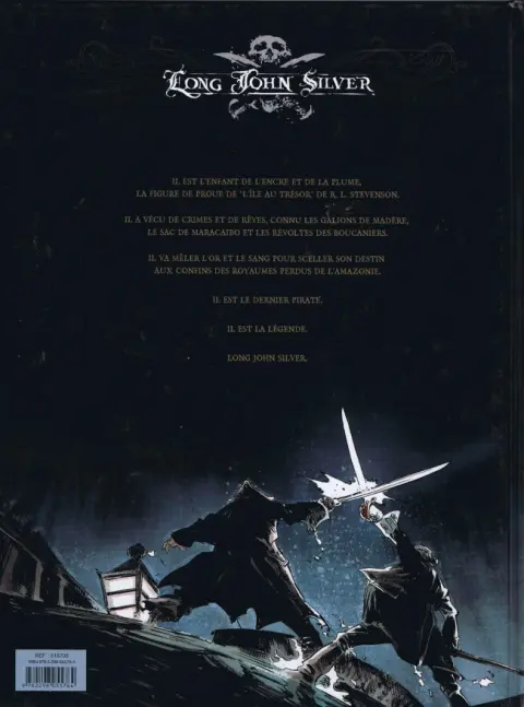 Verso de l'album Long John Silver II Neptune