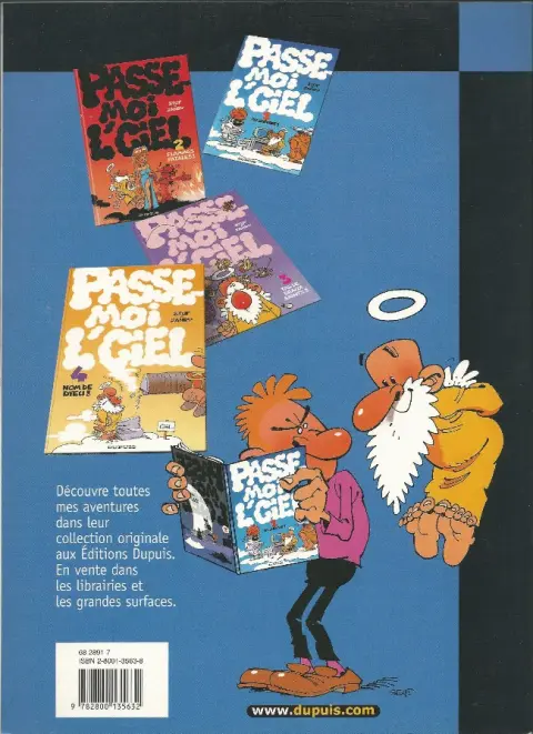 Verso de l'album Passe-moi l'ciel Tome 1 Au suivant !