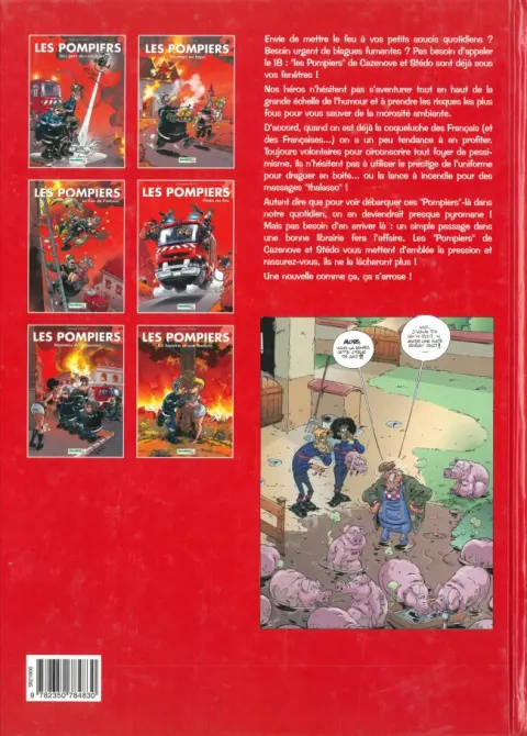 Verso de l'album Les Pompiers Tome 2 Hommes au foyer
