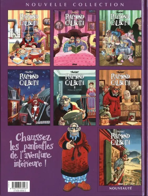 Verso de l'album Raymond Calbuth Tome 2
