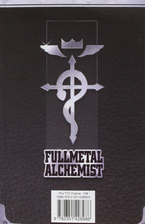 Verso de l'album FullMetal Alchemist VII Tomes 14-15