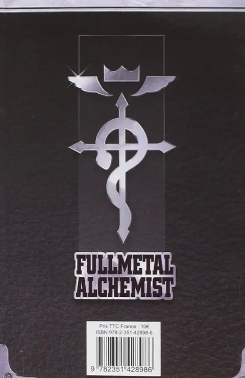 Verso de l'album FullMetal Alchemist VII Tomes 14-15