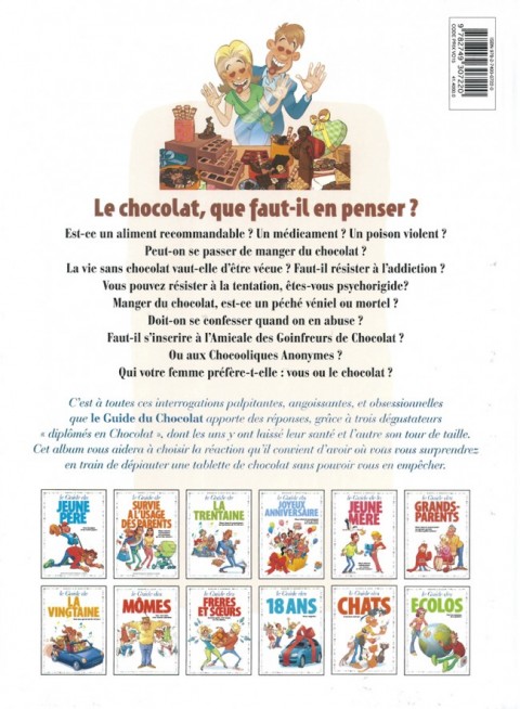 Verso de l'album Le Guide Tome 42 Le guide du chocolat