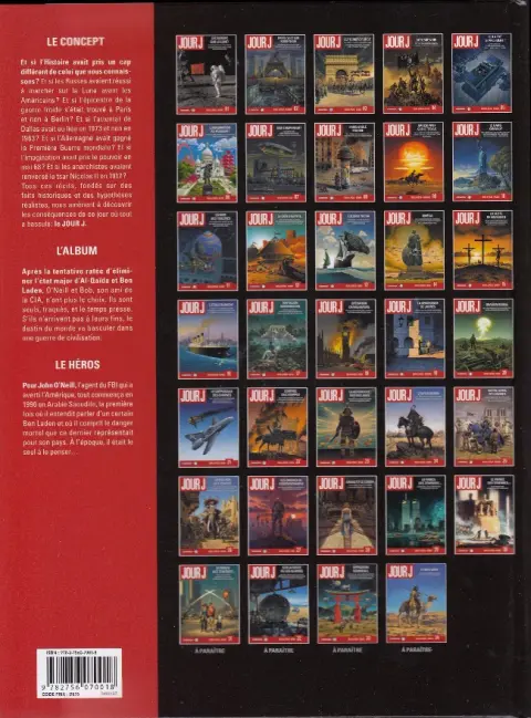 Verso de l'album Jour J Tome 30 Le Prince des Ténèbres 2/3