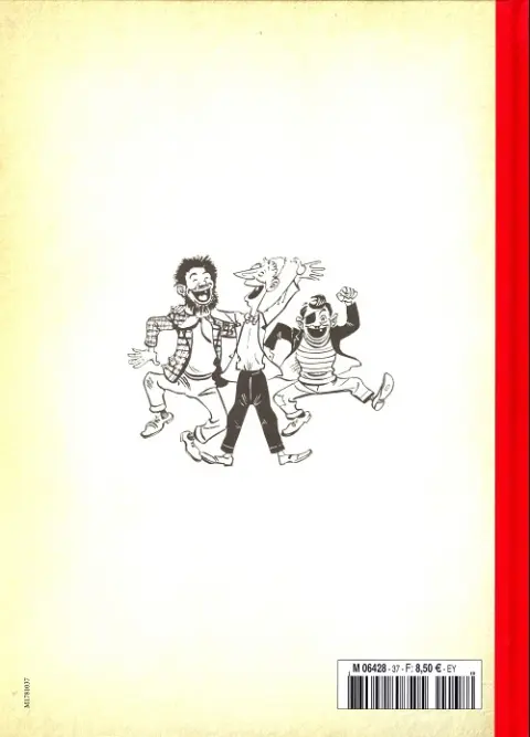 Verso de l'album Les Pieds Nickelés - La collection Tome 38 Les Pieds Nickelés artisans