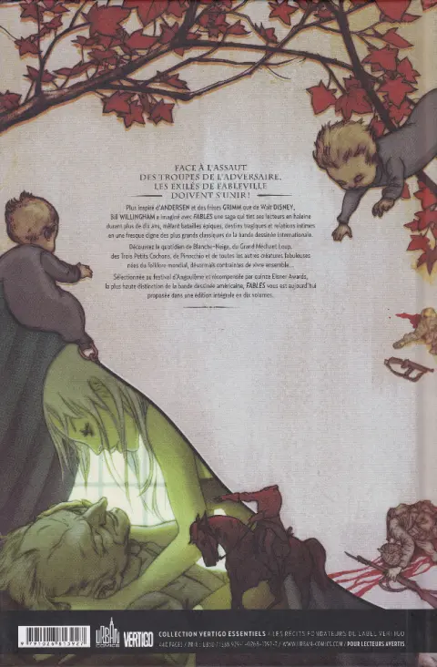 Verso de l'album Fables Volume 2