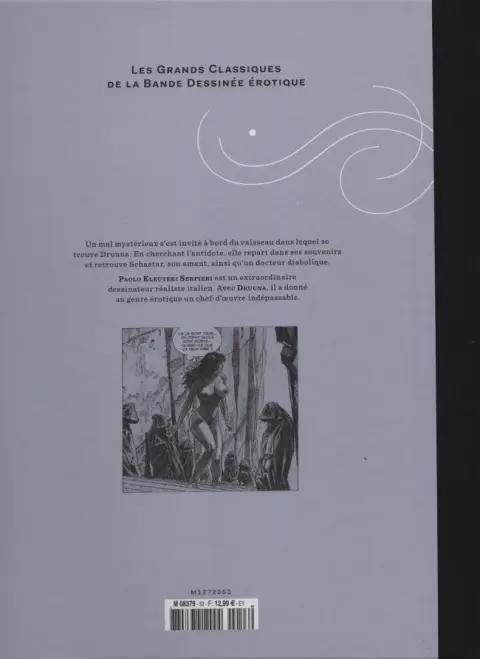 Verso de l'album Les Grands Classiques de la Bande Dessinée Érotique - La Collection Tome 53 Druuna - tome 5 Mandragora