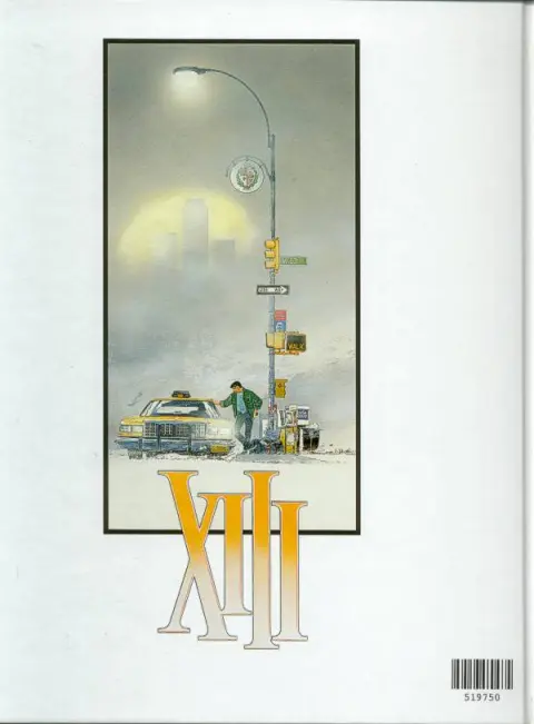 Verso de l'album XIII Tome 14 Secret défense