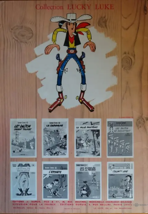 Verso de l'album Lucky Luke Tome 15 L'évasion des Dalton
