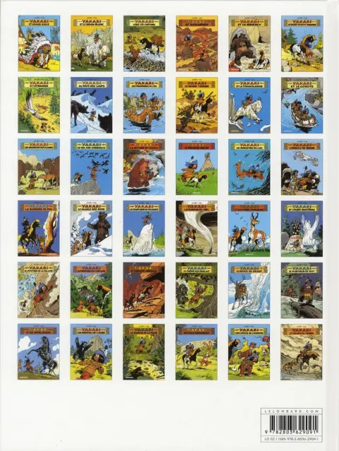 Verso de l'album Yakari Tome 29 Le réveil du géant