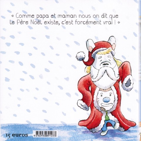 Verso de l'album Zack & Zoé, zététiciens en herbe Tome 3 La fête de Noël