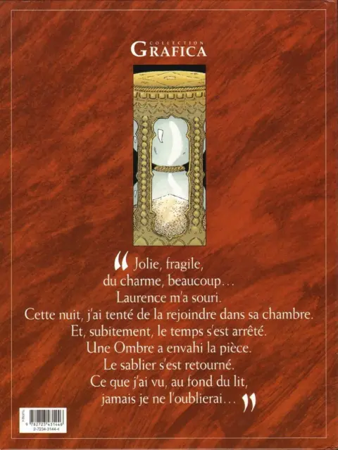Verso de l'album Ombres Tome IV Le Sablier 2
