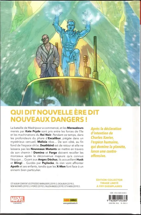 Verso de l'album Dawn of X Volume 05