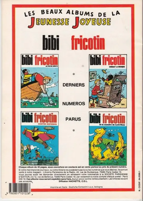 Verso de l'album Les Pieds Nickelés Tome 80 Les Pieds Nickelés artisans