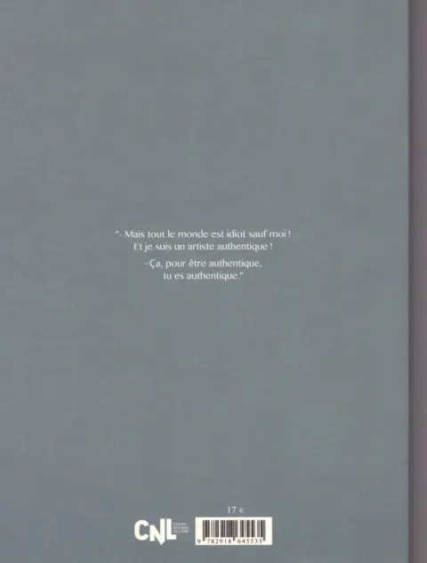 Verso de l'album The Winner