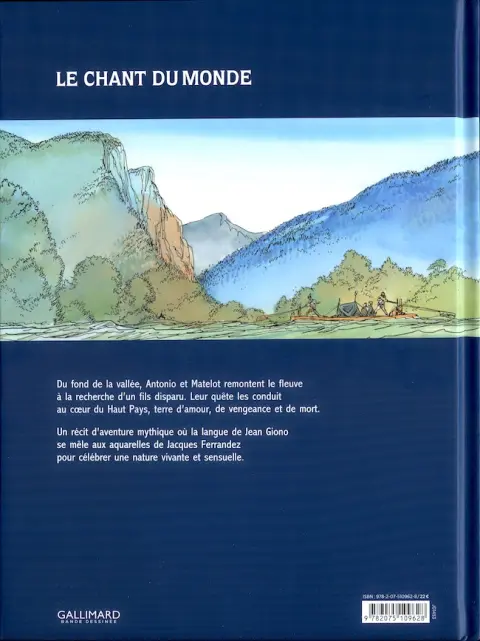 Verso de l'album Le chant du Monde
