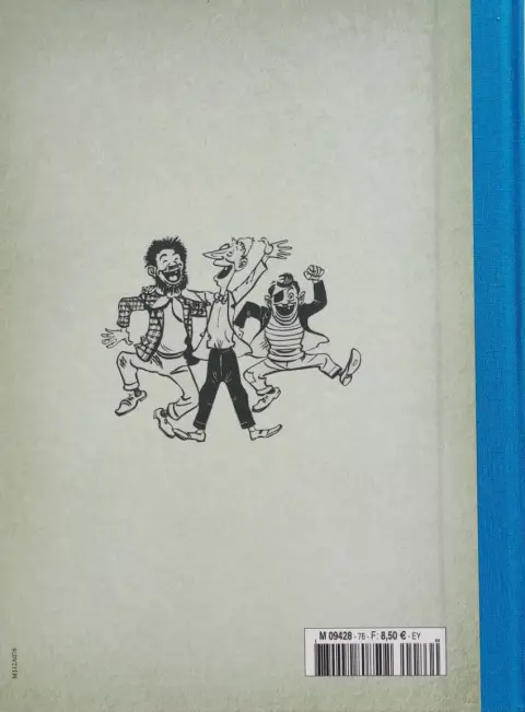 Verso de l'album Les Pieds Nickelés - La collection Tome 76 Les Pieds Nickelés au Colorado