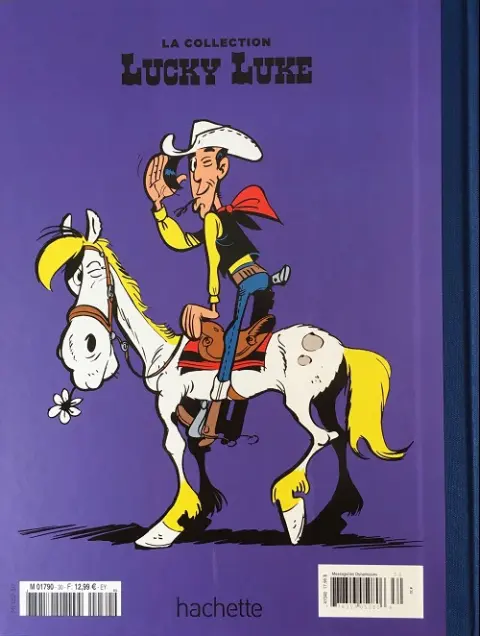 Verso de l'album Lucky Luke La collection Tome 30 La ville fantôme