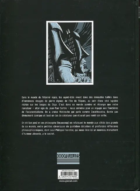 Verso de l'album Un air de gravité