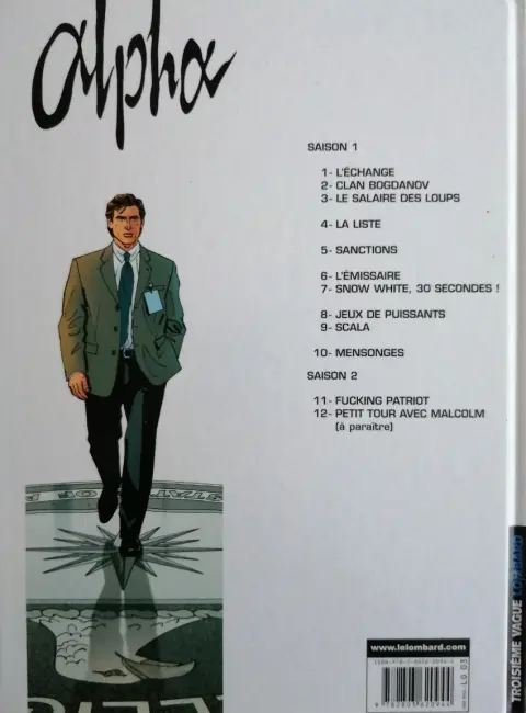 Verso de l'album Alpha Tome 9 Scala