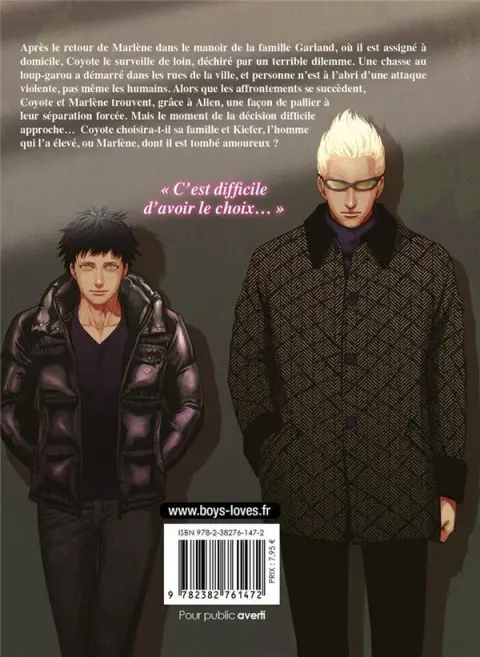 Verso de l'album Coyote IV