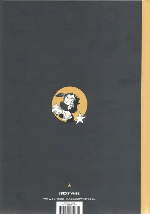 Verso de l'album Interlude Récit aléatoire d'un dessinateur en quête d'inspiration