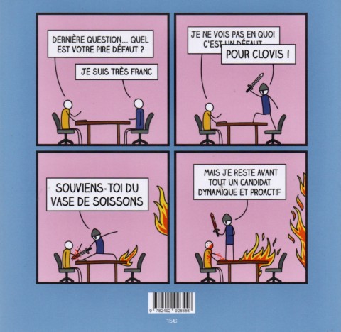 Verso de l'album Comme un mardi