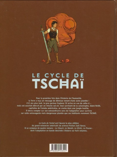 Verso de l'album Le Cycle de Tschaï Tome 4 Le Wankh - volume II