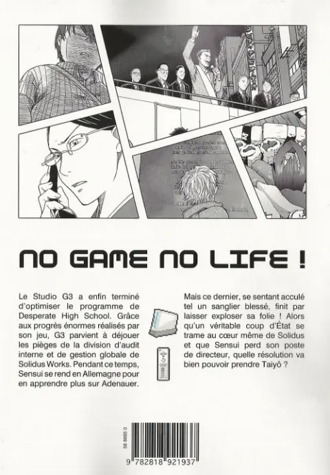 Verso de l'album Giga Tokyo Toybox 8