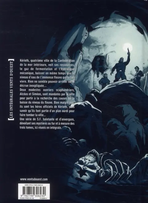 Verso de l'album Kérioth Intégrale