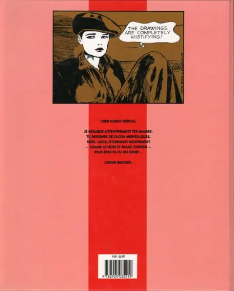 Verso de l'album Le portrait fragmenté