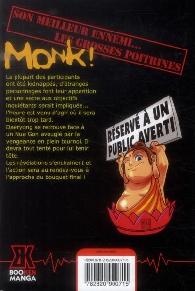 Verso de l'album Monk ! 05