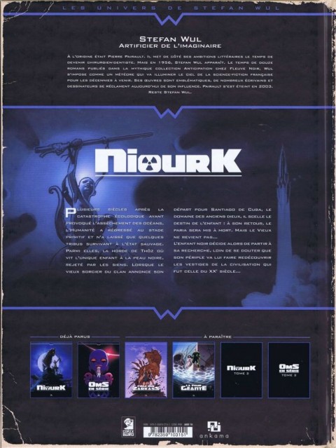 Verso de l'album NiourK Tome 1 L'Enfant noir