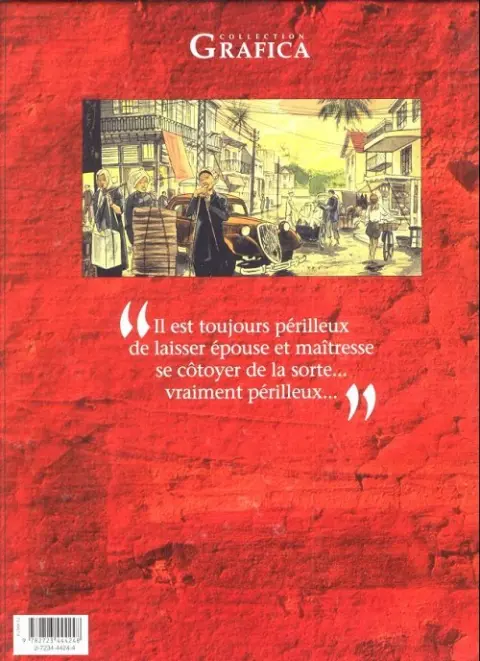 Verso de l'album L'Orfèvre Tome 5 Les larmes de la courtisane