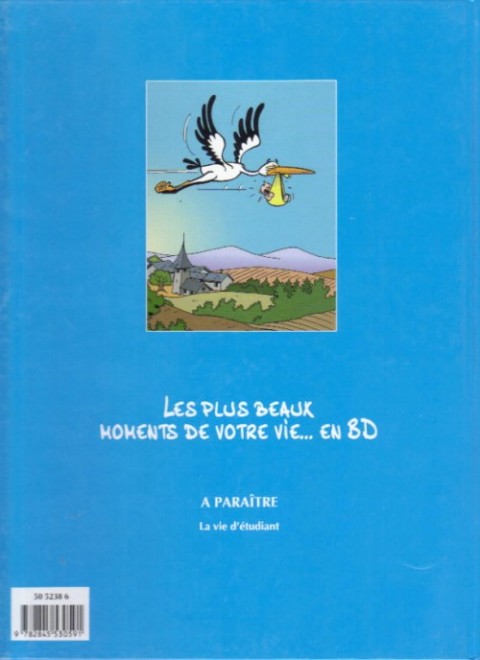 Verso de l'album Les Plus beaux moments de votre vie... en BD Tome 1 Bébé Arrive !