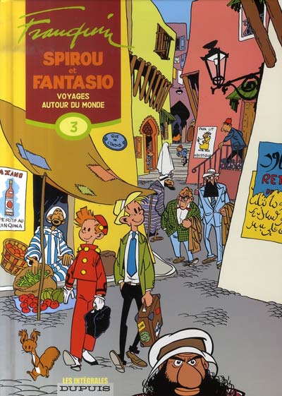 Couverture de l'album Spirou et Fantasio - Intégrale Dupuis 2 Tome 3 Voyages autour du monde