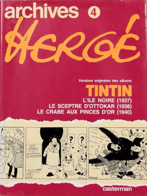 Archives Hergé Tome 4