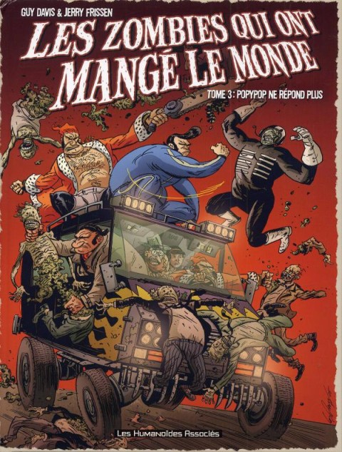 Couverture de l'album Les Zombies qui ont mangé le monde Tome 3 Popypop ne répond plus