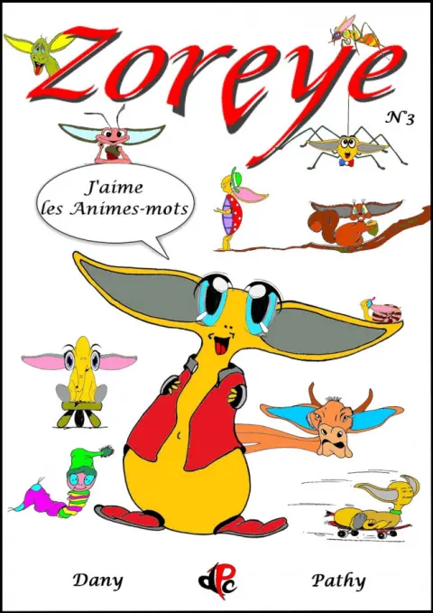 Zoreye N° 3 J'aime les Animes-mots