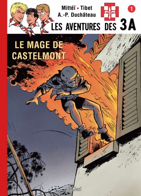 Couverture de l'album Les aventures des 3 A Tome 6 Le mage de Castelmont